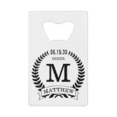 Initiales de l'huissier (Devant)