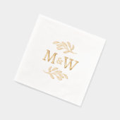 Initiales de Monogramme de couple moderne Élégant  (Gauche)