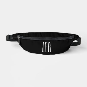 Initiales de monogramme moderne personnalisables N