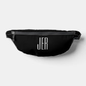 Initiales de monogramme moderne personnalisables N (Poser)