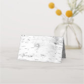 Initiales d'écorce de bouleau dans Cartes de Place (Dos)