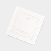 Initiales dorées élégantes (Gauche)