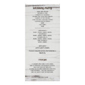 Initiales du coeur de l'arbre à bouleau Programme  (Dos)