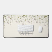 Initiales fleurs sauvages Élégantes Monogrammes (Clavier et souris)