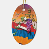 Initiales "Ho" ornement d'alphabet arménien (Gauche)