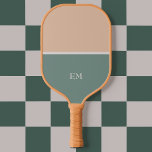 Initiales minimalistes modernes monogrammes verts<br><div class="desc">Design vert élégant moderne et initiales monogrammées personnalisées</div>