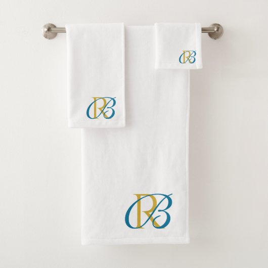 Initiales Monogramme Écriture Élégante (En situation)