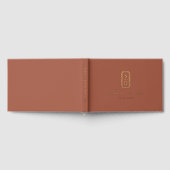 Initiales monogrammes modernes mariage blanc vrai (Complet)