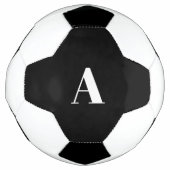 Initiales Monogrammes Nom personnalisé Noir Blanc  (Devant)