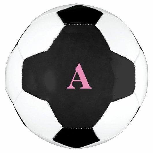 Initiales Monogrammes Nom personnalisé Rose Noir t (Devant)