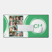 Initiales personnalisées 16 photo vert (Clavier et souris)