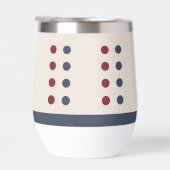 Initiales personnalisées fleurs coeurs rouge bleu (Droite)