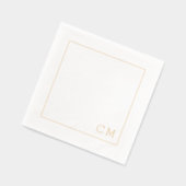 Initiales personnalisées Monogramme Mariage modern (Gauche)