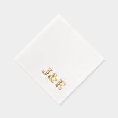 Initiales Personnalisées Monogramme Réception de M (Droite)