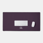 Initiales simples Élégant Script Cursif Pourpre fo (Clavier et souris)