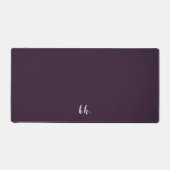 Initiales simples Élégant Script Cursif Pourpre fo (Recto)