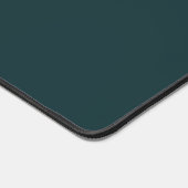 Initiales simples Élégant Script Cursif Turquoise  (Coin)