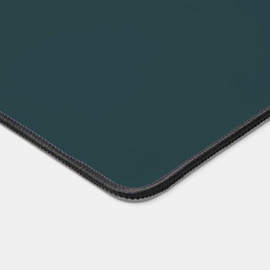Initiales simples Élégant Script Cursif Turquoise (Coin)