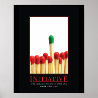 Initiatief Demotivatie-Posters Poster