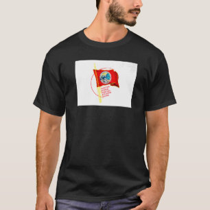 Initiatief van de vlaggen van de communistische pa t-shirt