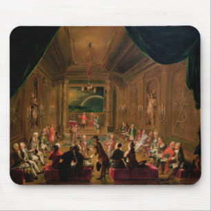 Initiatiefceremonie in een Weense Masonic Muismat