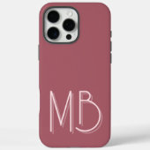 Initiations modernes de Monogramme de Puce Coque c (Verso)