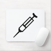 Injectiespuit Muismat (Met muis)