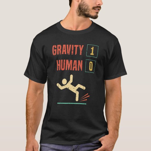 Injury Recovery Human Gravity Accident Broken Bone T-shirt (Voorkant)