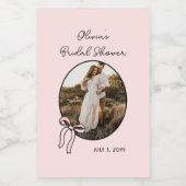 .ink Bruidsfeestcadeau Mini-wijnlabel Wijn Etiket (Enkel label)