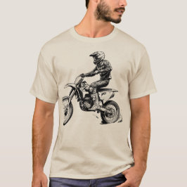 Ink Dirt Bike Rider T-shirt