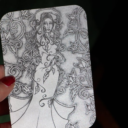 Ink Goddess Pagan Art opruimen Save The Date