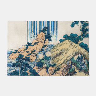 Ink Graphics Asian tuinen Landscape Doormat Deurmat
