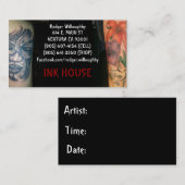 Ink House Visitekaartje (Voorkant / Achterkant)