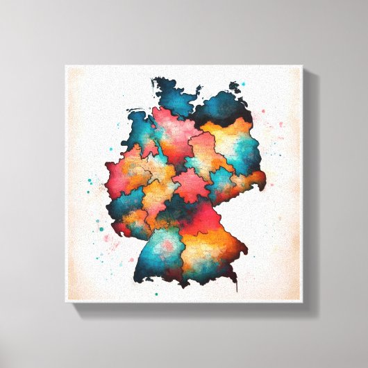 Ink of the republic canvas afdruk (Voorkant)