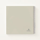 Ink pot- Forgotten Archive- Minimalist Notitieboek (Achterkant)