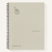 Ink pot- Forgotten Archive- Minimalist Notitieboek (Voorkant)