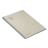 Ink Pot-Forgotten Archive- Minimalist photo Notitieboek (Rechterzijde)