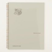 Ink pot- Forgotten Archive- Minimalist Planner (Voorkant)