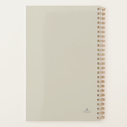 Ink pot- Forgotten Archive- Minimalist Planner (Achterkant)