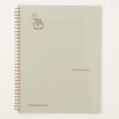 Ink pot- Forgotten Archive- Minimalist Planner (Voorkant)