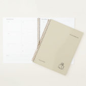 Ink Pot Minimalist Book Lover Planner (Display)