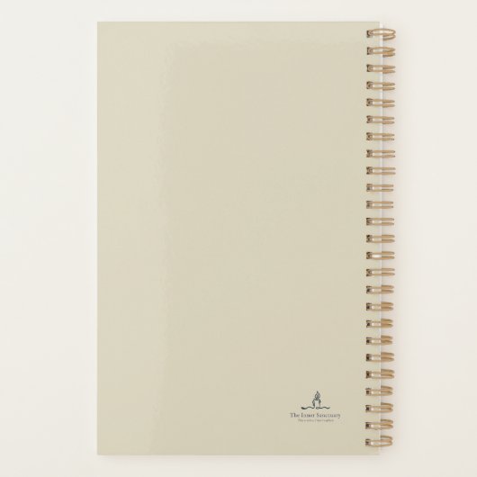Ink Pot Minimalist Book Lover planner  (Dos)