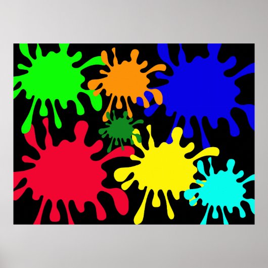 Ink Splat Poster (Voorkant)