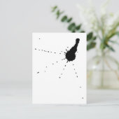 Ink Stain Briefkaart (Staand voorkant)