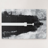 Ink Talking Fantasy V02 A Knight uit de hel Legpuzzel (Horizontaal)