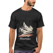  Ink Tekening Mountain Scene