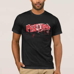 InKa1821 Etiket - Peruviaans Shirt in bloedcellen