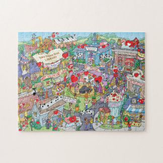 Inka Dinka Doo Town Valentijnsdag Legpuzzel