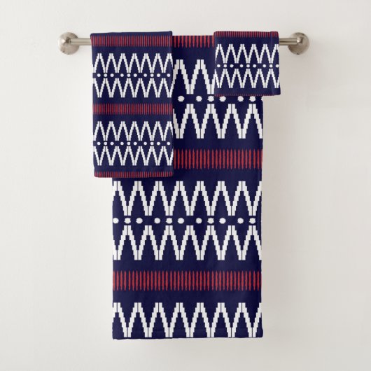 Inkat Pattern Bath Towel set Bad Handdoek (Insitu)