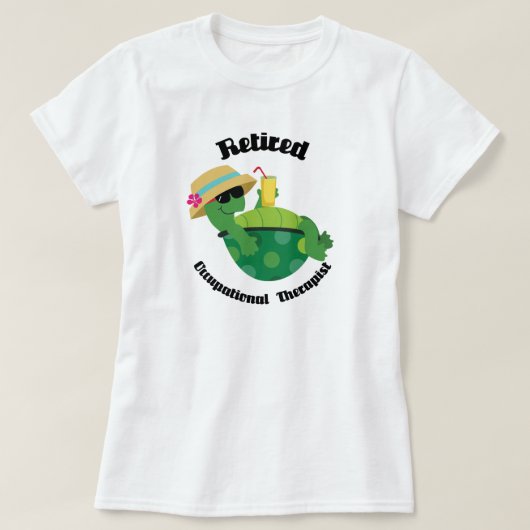 Inkationele therapie in ruste (schildpad) t-shirt (Design voorkant)